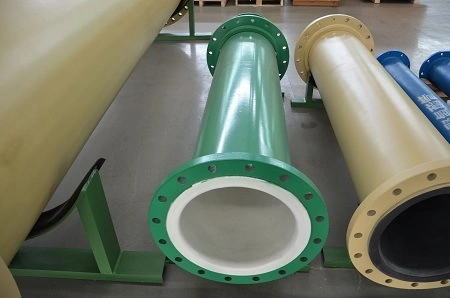 Polyurethane-Lined Steel Composite Plastic-Lined PU-Lined Composite PTFE-Lined Pipe