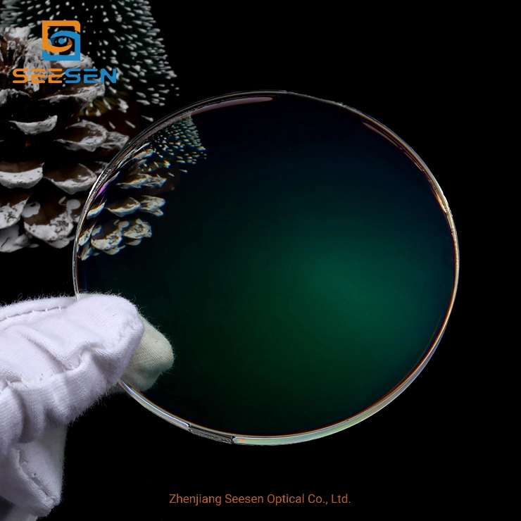 Manufacturers Optical Lens 1.56 UV420 Blue Cut Photochromic Hmc Lens Anti Blue