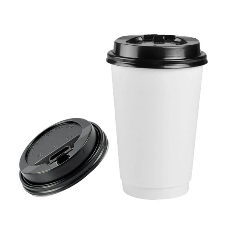 Al por mayor personalizado impreso 8oz de plástico de papel taza de café con el logotipo de la taza Biodegradable para beber