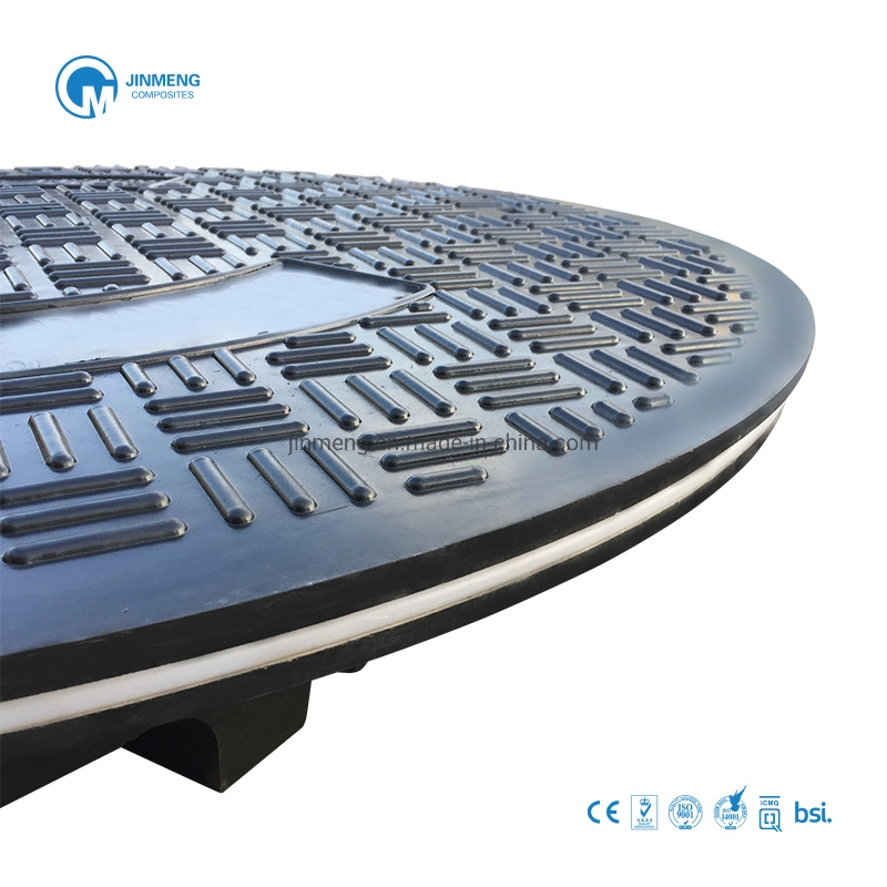 Wateright En124 D400 Resin Glass Fiber Composite Manhole Cover for Gas Station