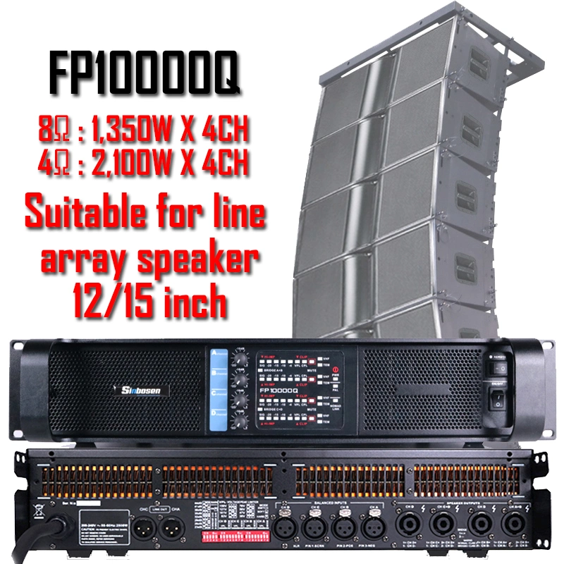 Calidad Fp10000P 4 Canales Soundking amplificador de potencia