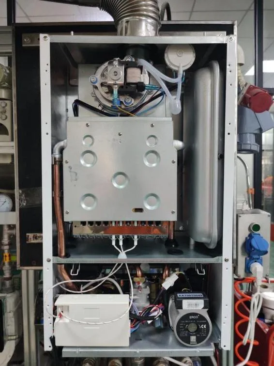 Hot Sell Double Heat Exchanger Wall Hung Combi Gas Boiler for Room Heating