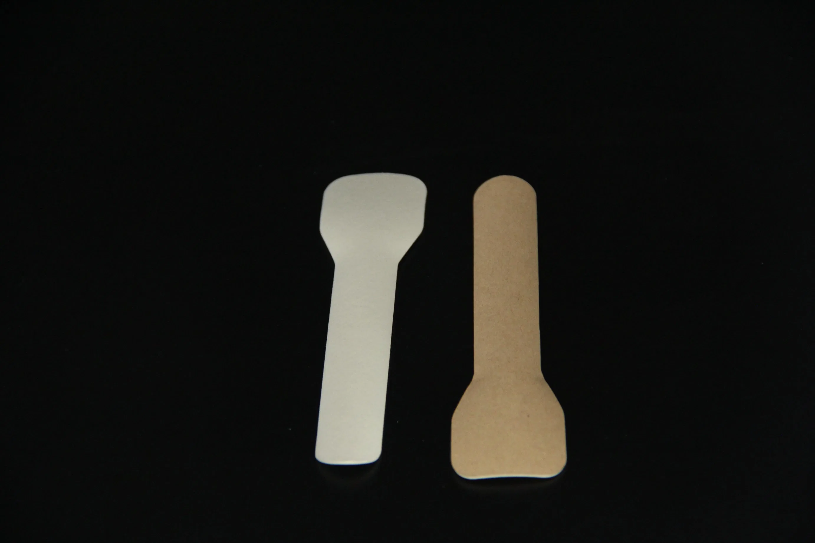Ensemble de couteaux jetables en papier biodégradable de bambou