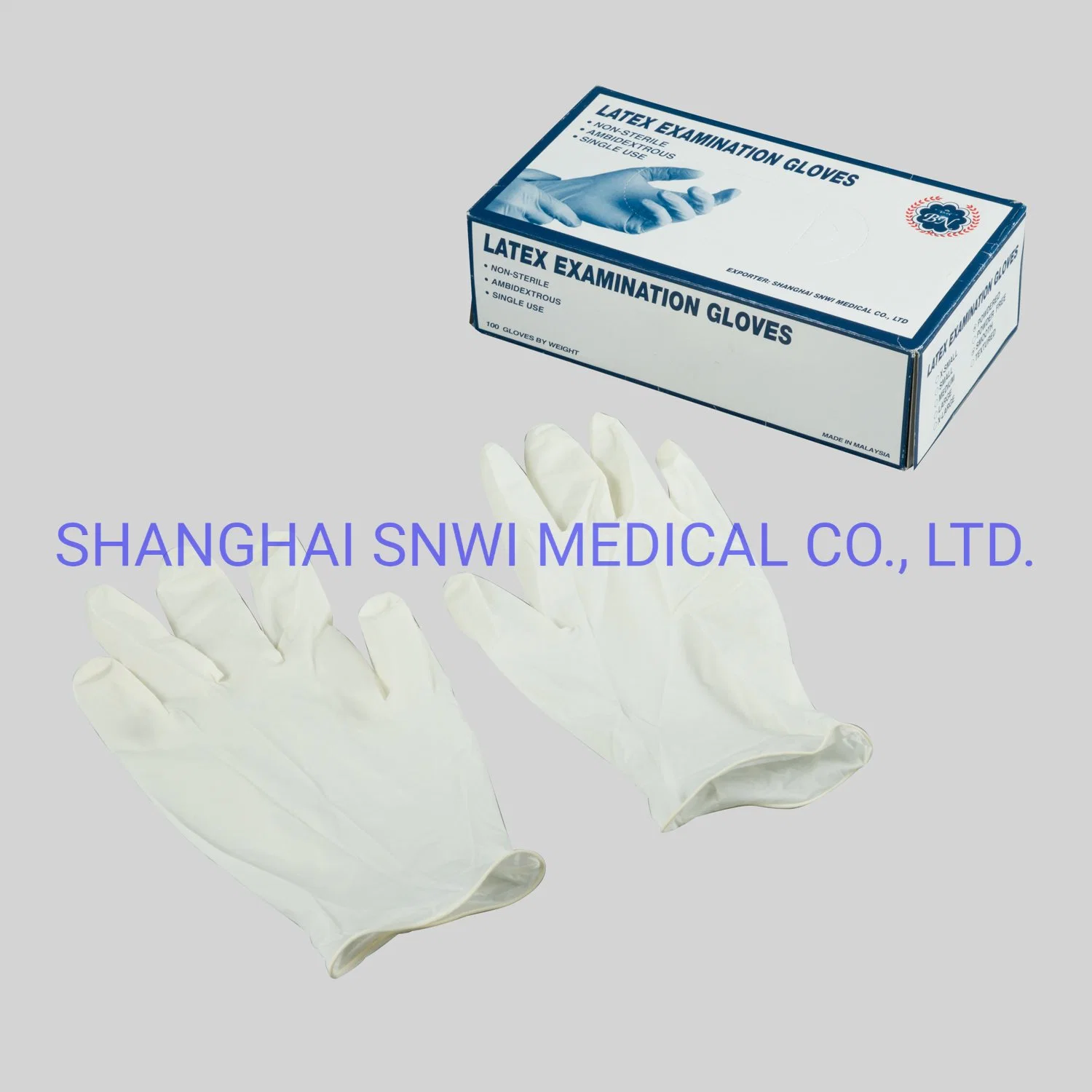 Disposable Medical Use Sterile Latex Surgical Glove for Hospital