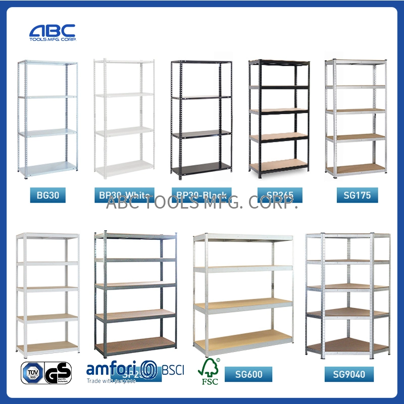 6 Tiers Boltless Display Storage Racks/Racking for Garage/Shop/Home/Office Use