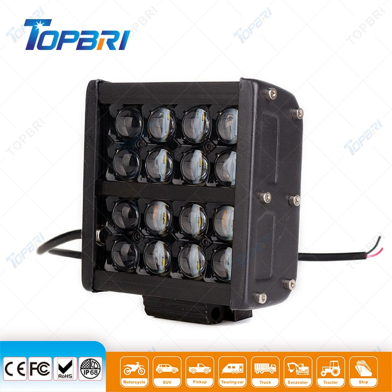 2020 New 80W Waterproof 7D Combo Beam Offroad Car LED Driving Headlight