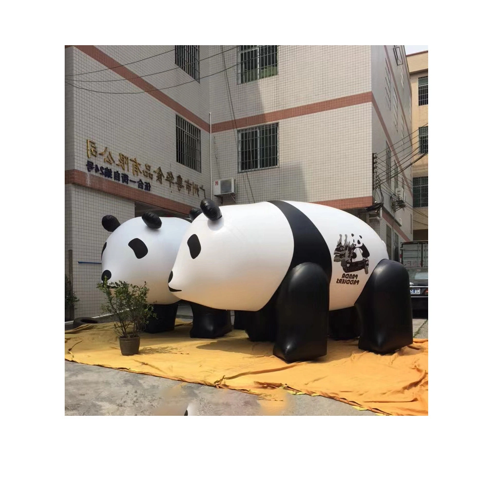 Balão insuflável do modelo Panda insuflável de publicidade