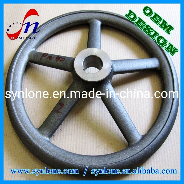 OEM Customized Iron Hand Wheel for Machine Part