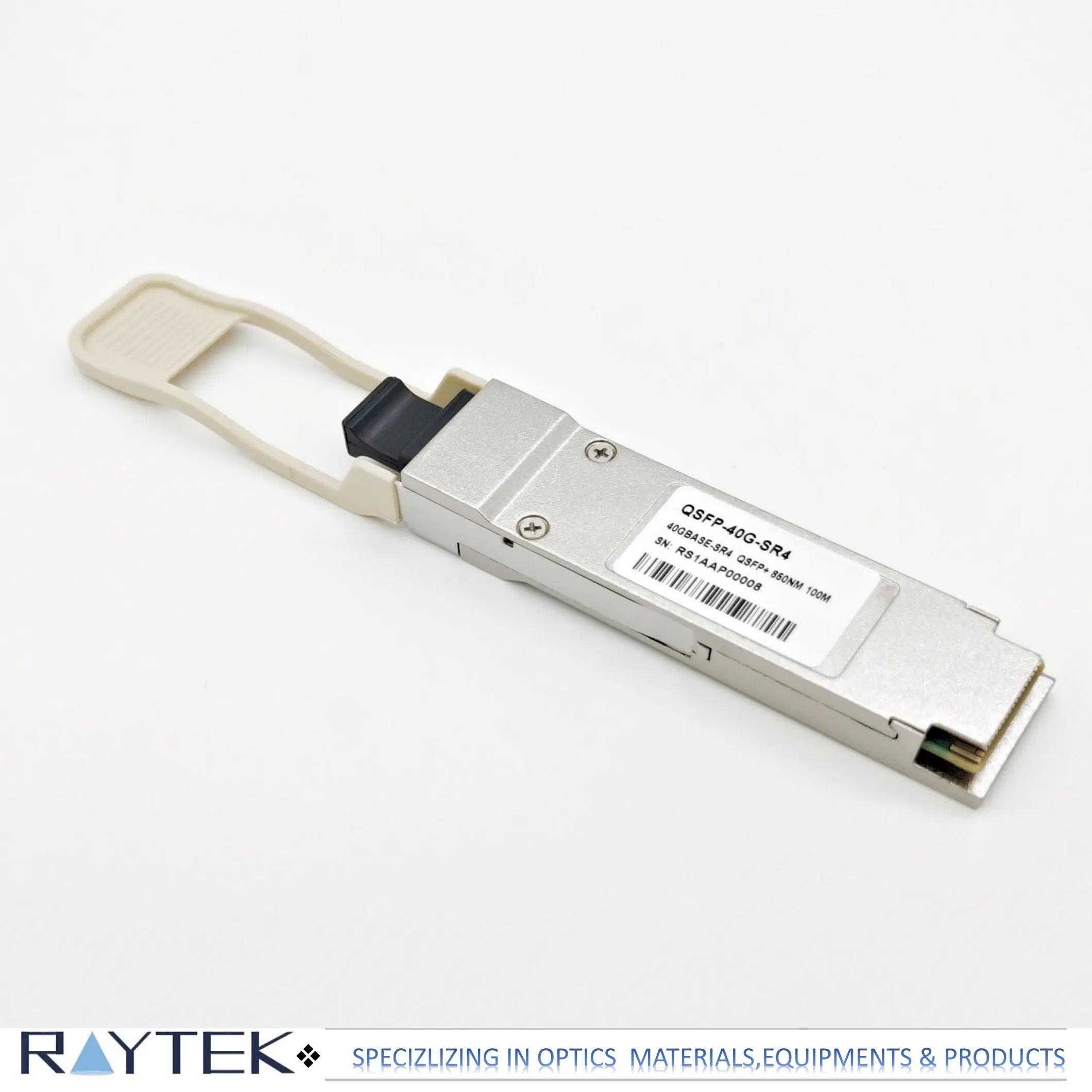 Emetteur-récepteur optique QSFP+ SR4 100 m avec diagnostic numérique en temps réel Surveillance