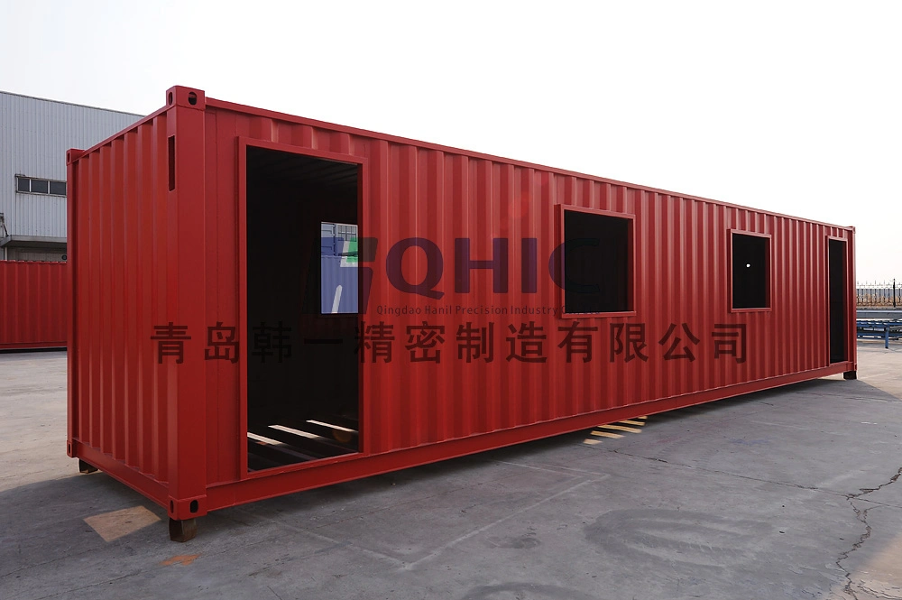 Chine 20/40FT Maison de conteneur d'expédition mobile en acier structure modulaire personnalisée