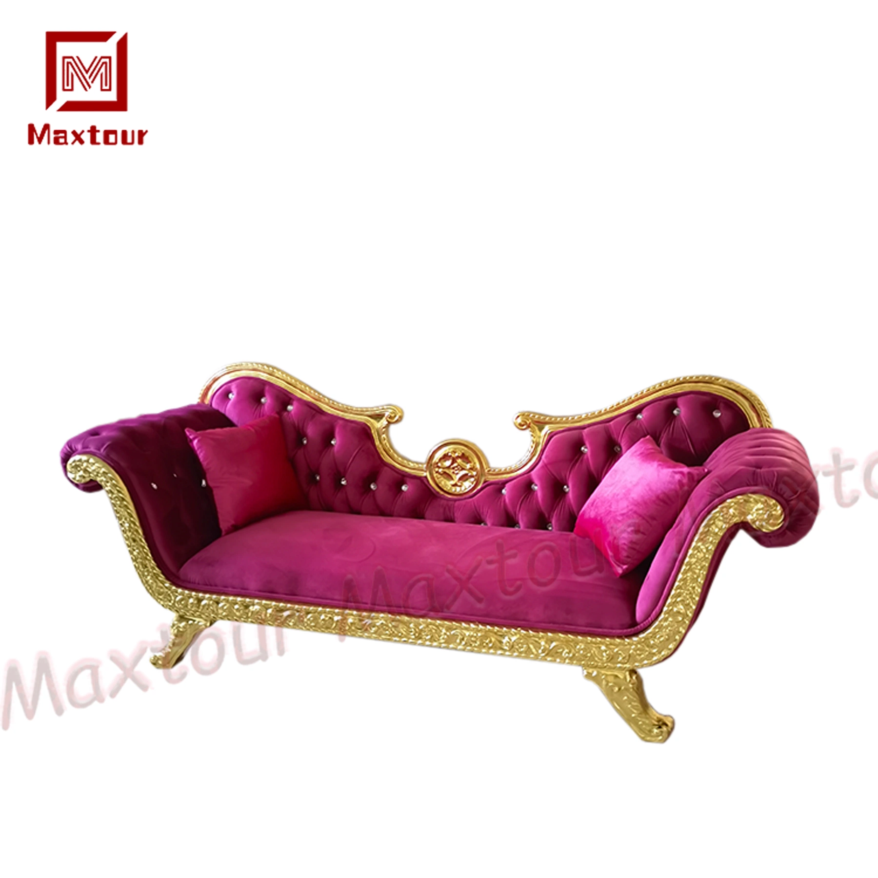 Factory Derit Sale European Style Chaise Concubine Chair for Hotel Home