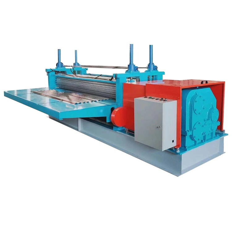 Zinc Barrel Corrugated Sheet Metal Roll Forming Machine Steel Barrel Corrugation Roof Sheet Production Line