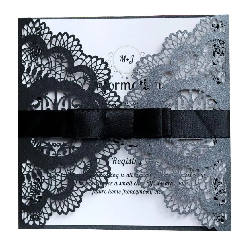 Hot Sale Wedding Invitation Cards with Envelope Custom Printed OEM Wholesale/Supplier Good Quality in Factory Price