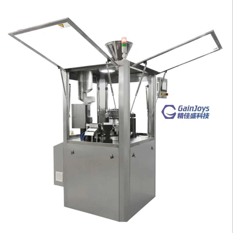 Gainjoys Njp 200 Machine de remplissage automatique de gélules Dernière machine de remplissage de gélules semi-automatique Machine de remplissage de gélules pharmaceutiques