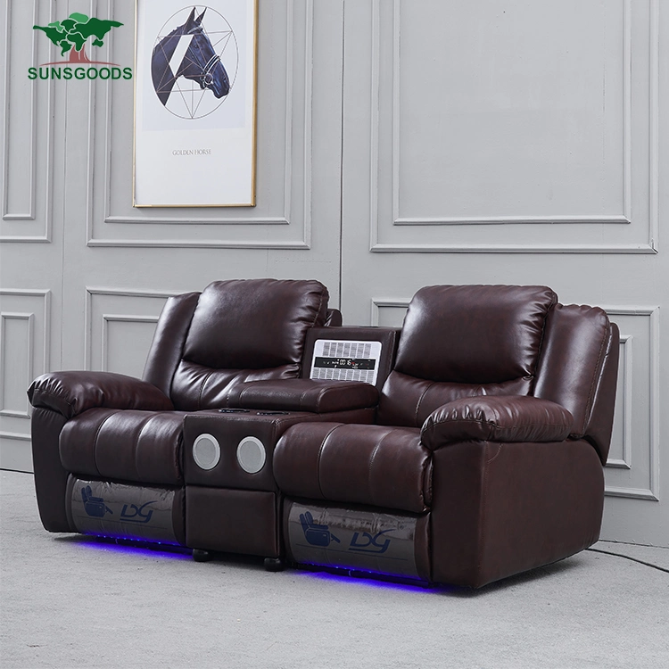 Good Price Foshan Factory, Reclining Electric Furniture Sofa Home Leather Theater Sectional Recliner Sofa, Antique Wooden Chair