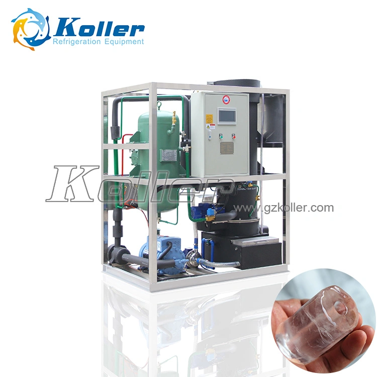 Stable Capacity Tube Ice Maker 1tons/Day (TV10) for Beverage Cooling