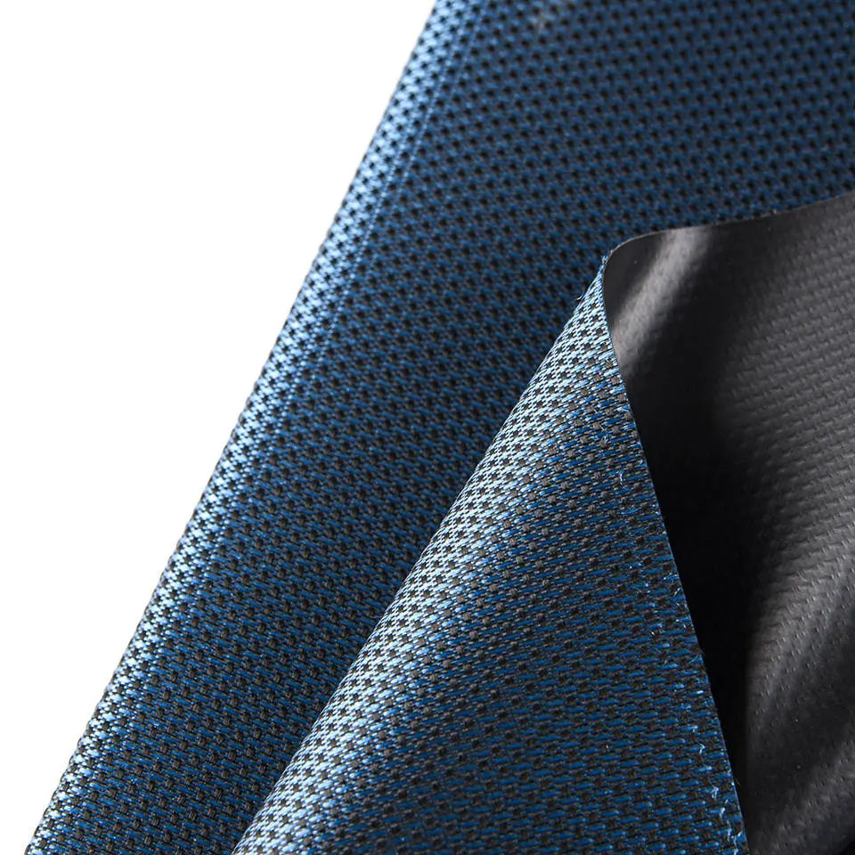 La fábrica la 600d*600d diseño de cruz Jacquard 100% poliéster recubierto de PVC tejido Oxford impermeable
