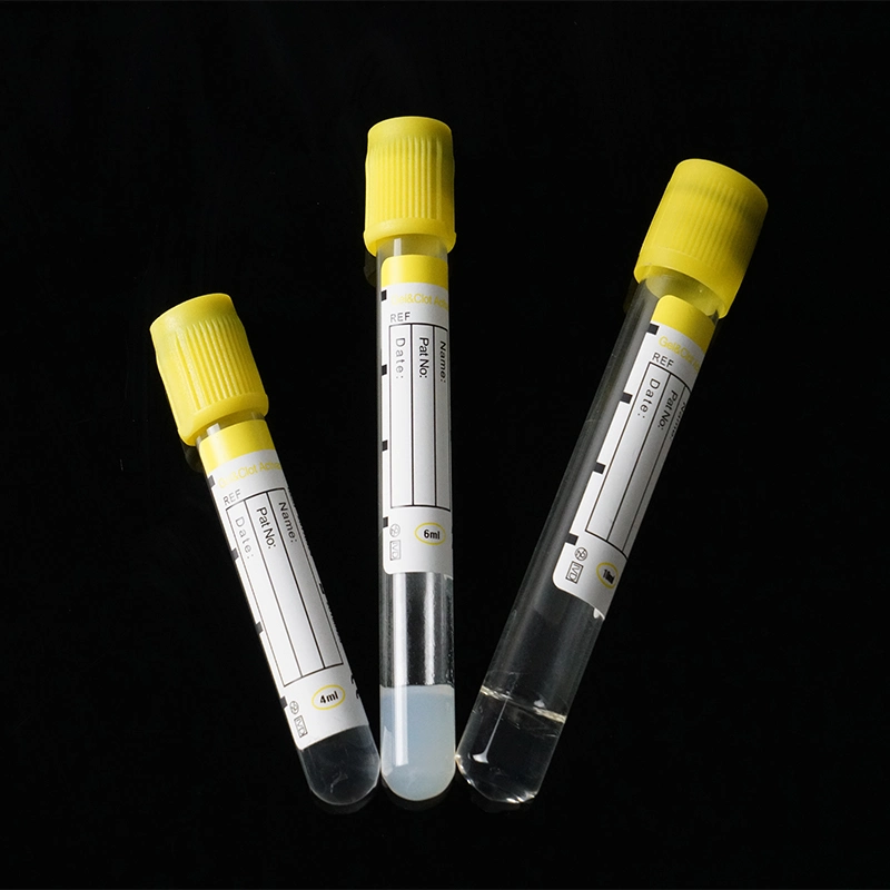 Vacuum Blood Collection Plain Tube CE Approved