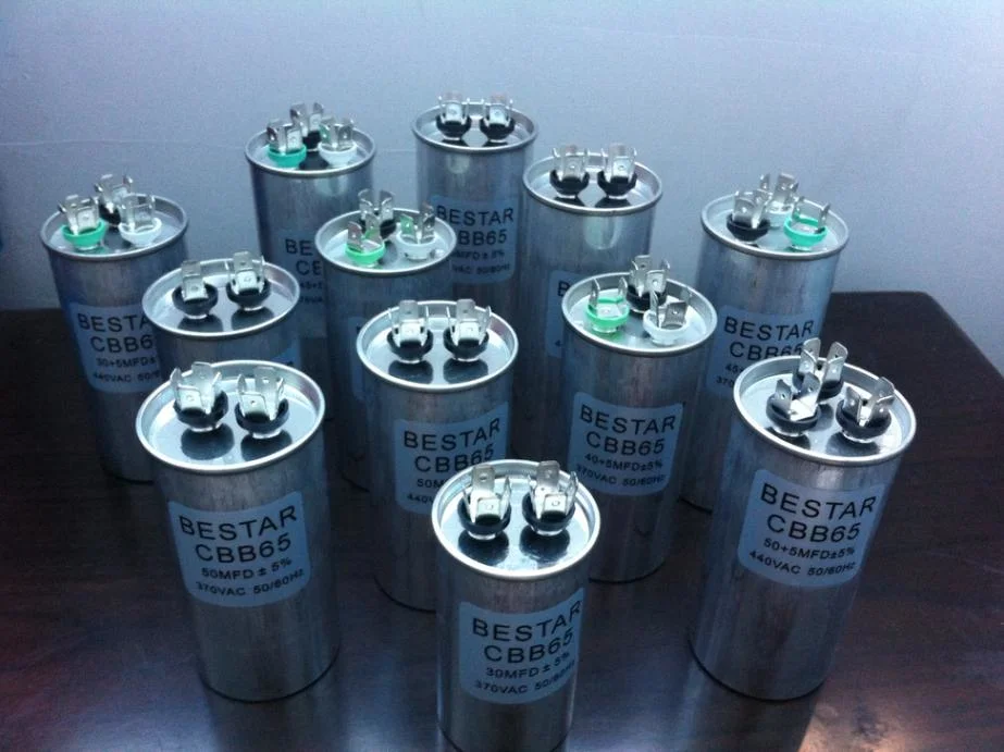 ممحب الفيلم Capacitor لمروحة تشغيل محرك التيار المتردد Cb60 Cbb61