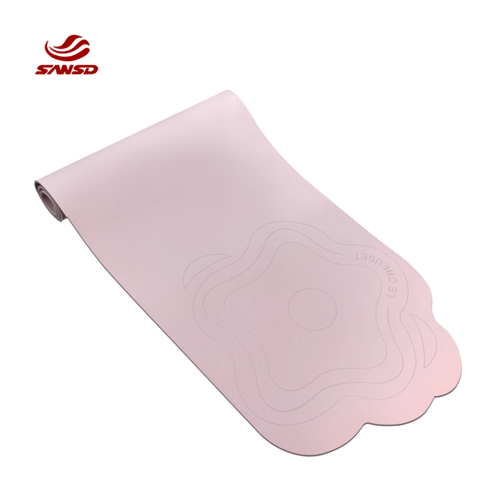 Tapis de yoga pour enfants en forme personnalisée, élastique élevé, durable, antidérapant, tapis de jeu pour enfants.