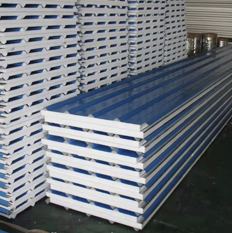 PU/PIR/[UR/Polyurethane/Rockwool/EPS for Cold Room Ceiling and Wall with Best Prices