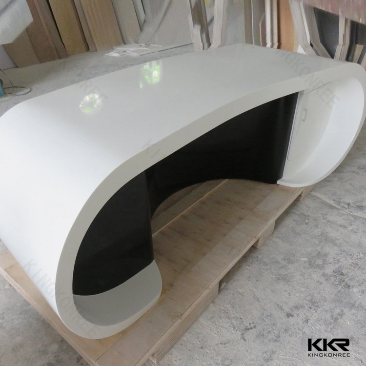 OEM Acrylic Solid Surfac Reception Desk