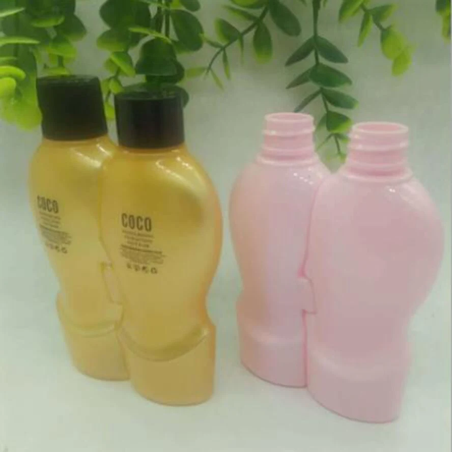 Custom Color 100ml Plastic Pet Twins Bottle for Personal Care