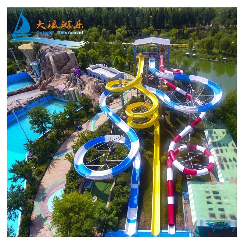 Eau de piscine Diapositive Amusement Park