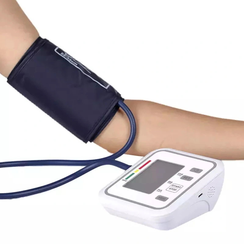China fabricante de dispositivos médicos tensiómetro digital y los latidos del corazón de pulso de la tasa de Bp medidor con la FDA aprobado CE
