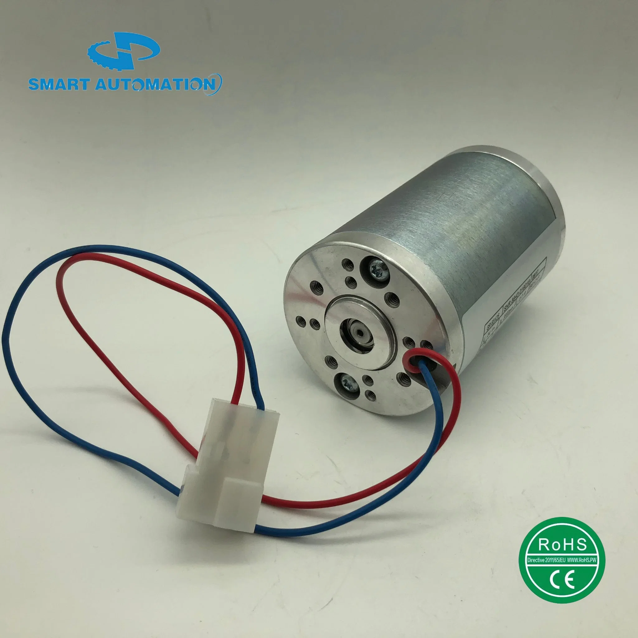 63mm 12V 24V 36V 40V 48V to 230V High Torque Permanent Magnet Brush DC Motor 12 24 36 48 Volt 50W 100W 150W 200W Electric Pm Brushed Dunker Pittman Gear Motor