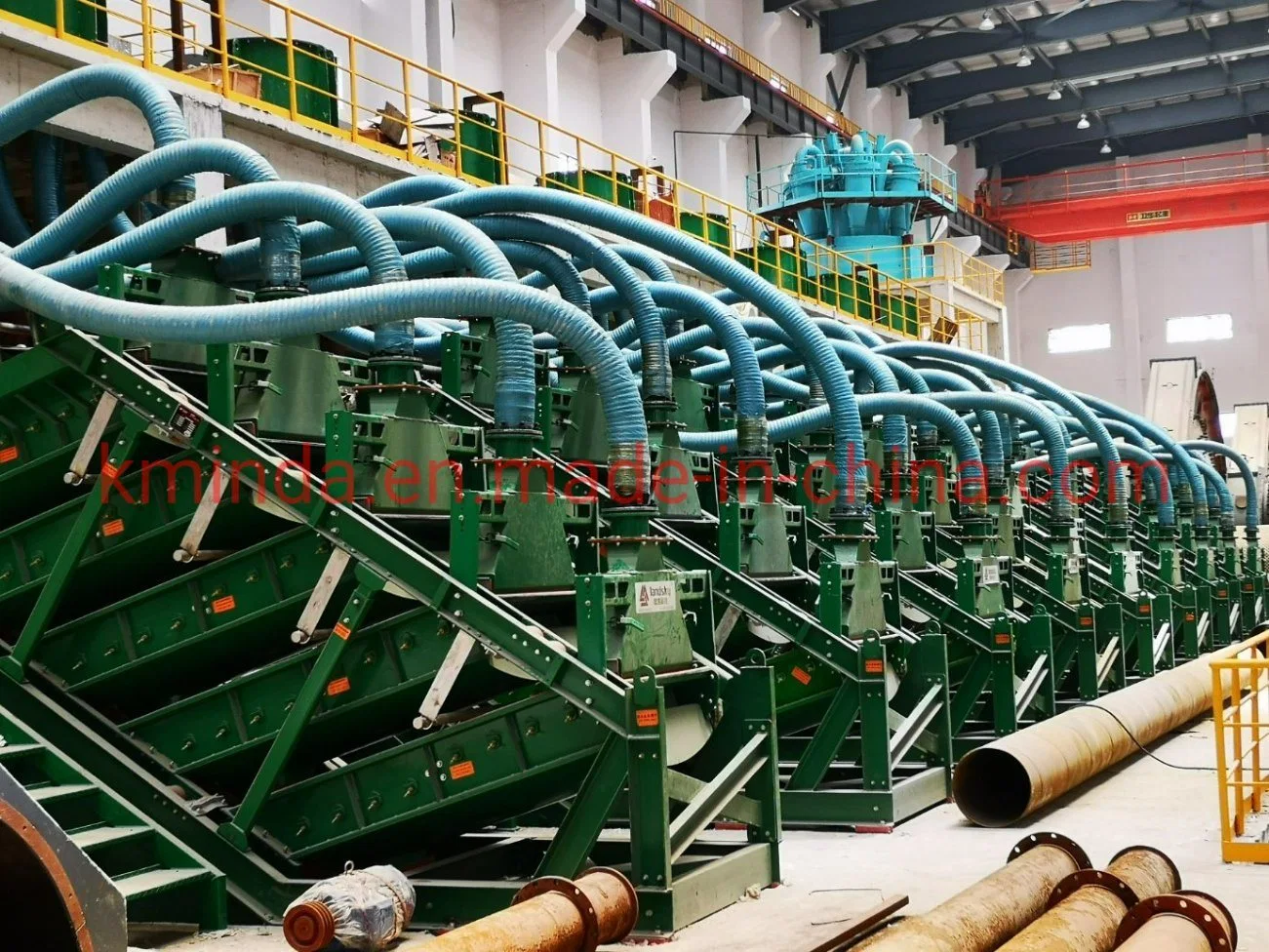 High Frequency Single and Double Layer Composite Vibrating Screen