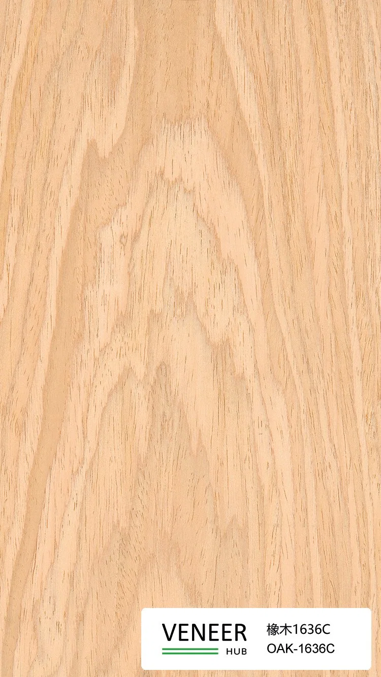Recon Oak Wood Veneer with Natural Log Pattern