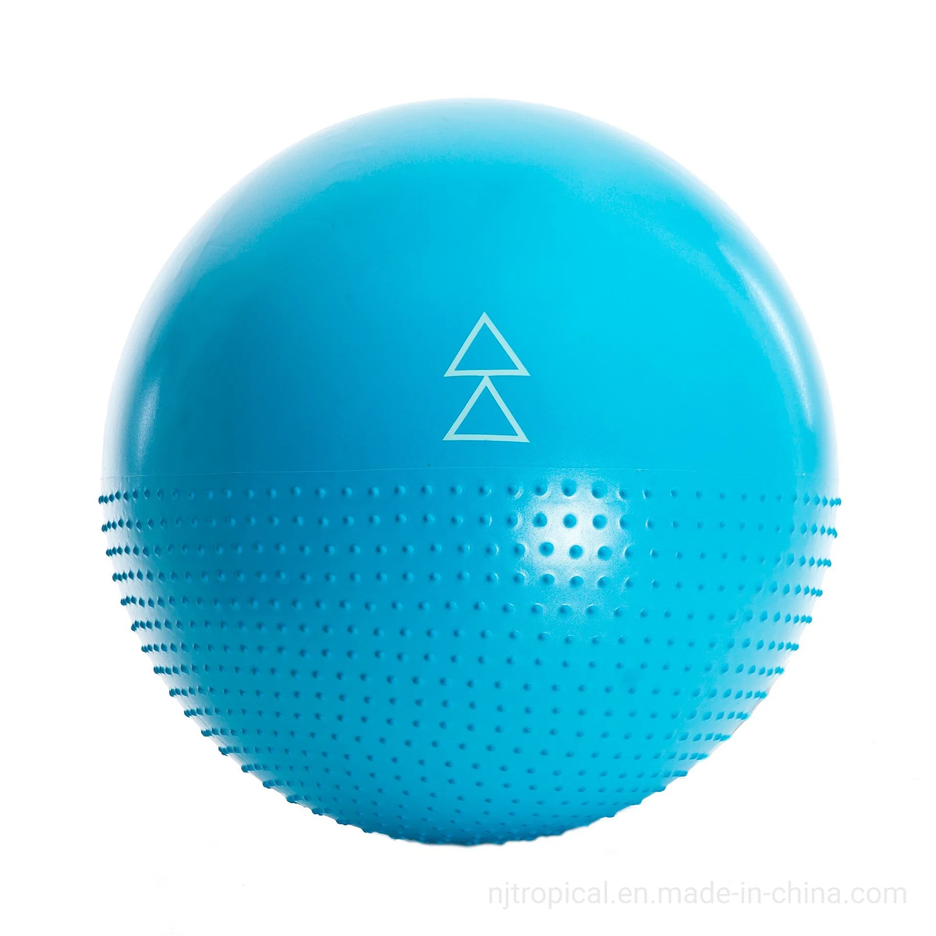 Pink Farbe Größe Logo Print Yoga Ball