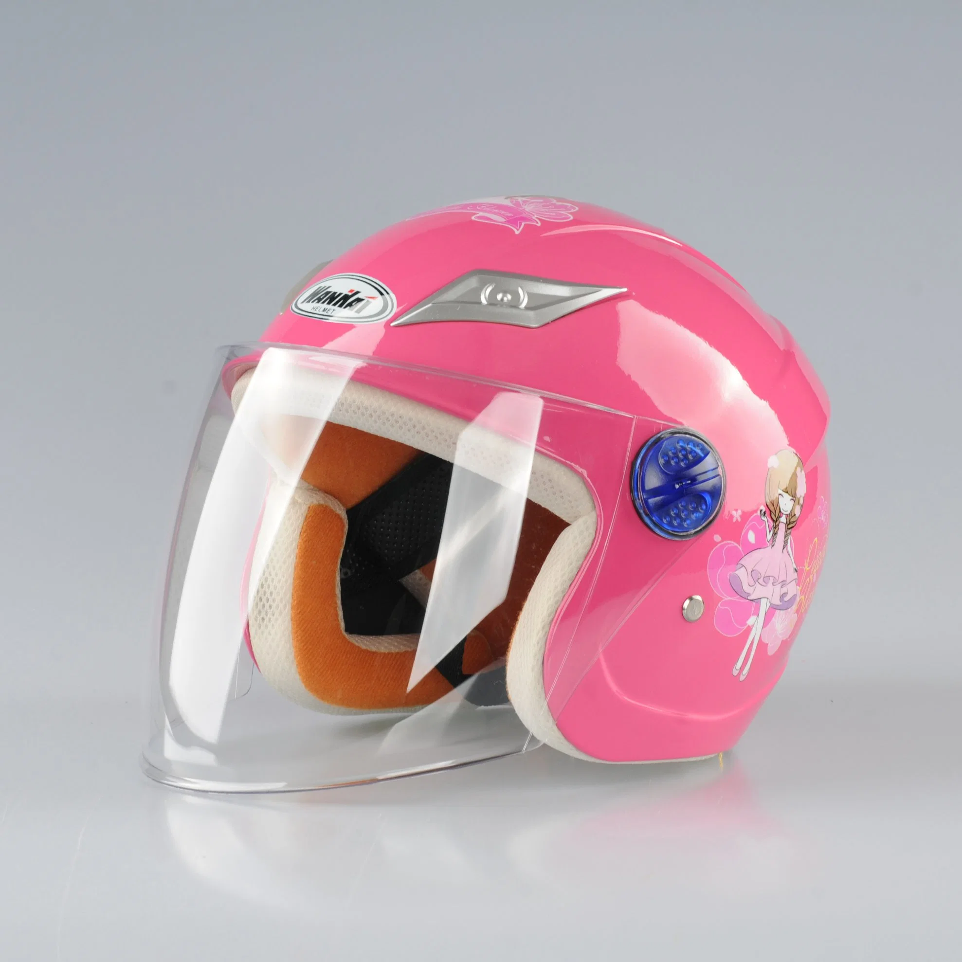 Cute Electrical Scooter Open Face Helmet for Kids/Children