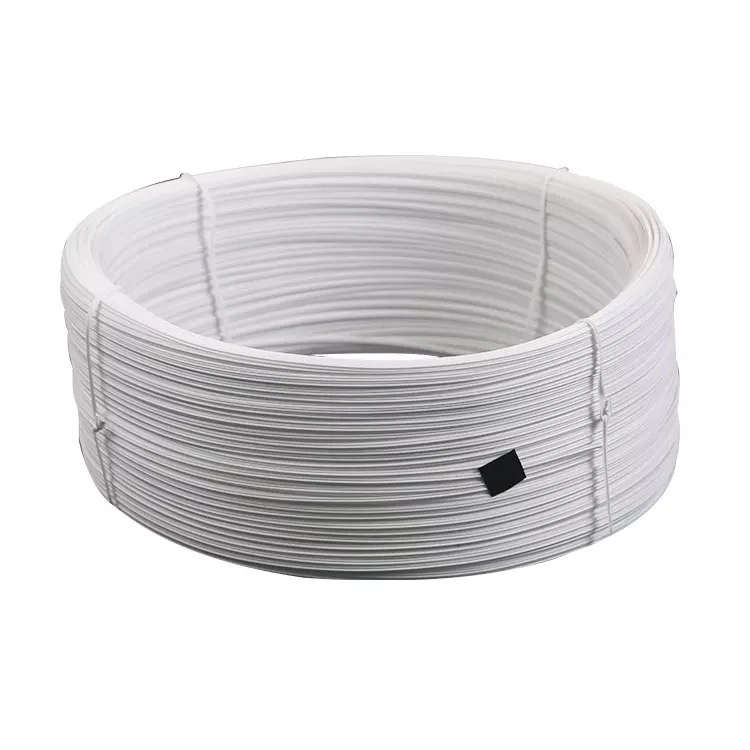 Color White Single Core Nose Wire for Disposable Face Masks 3mm 4mm