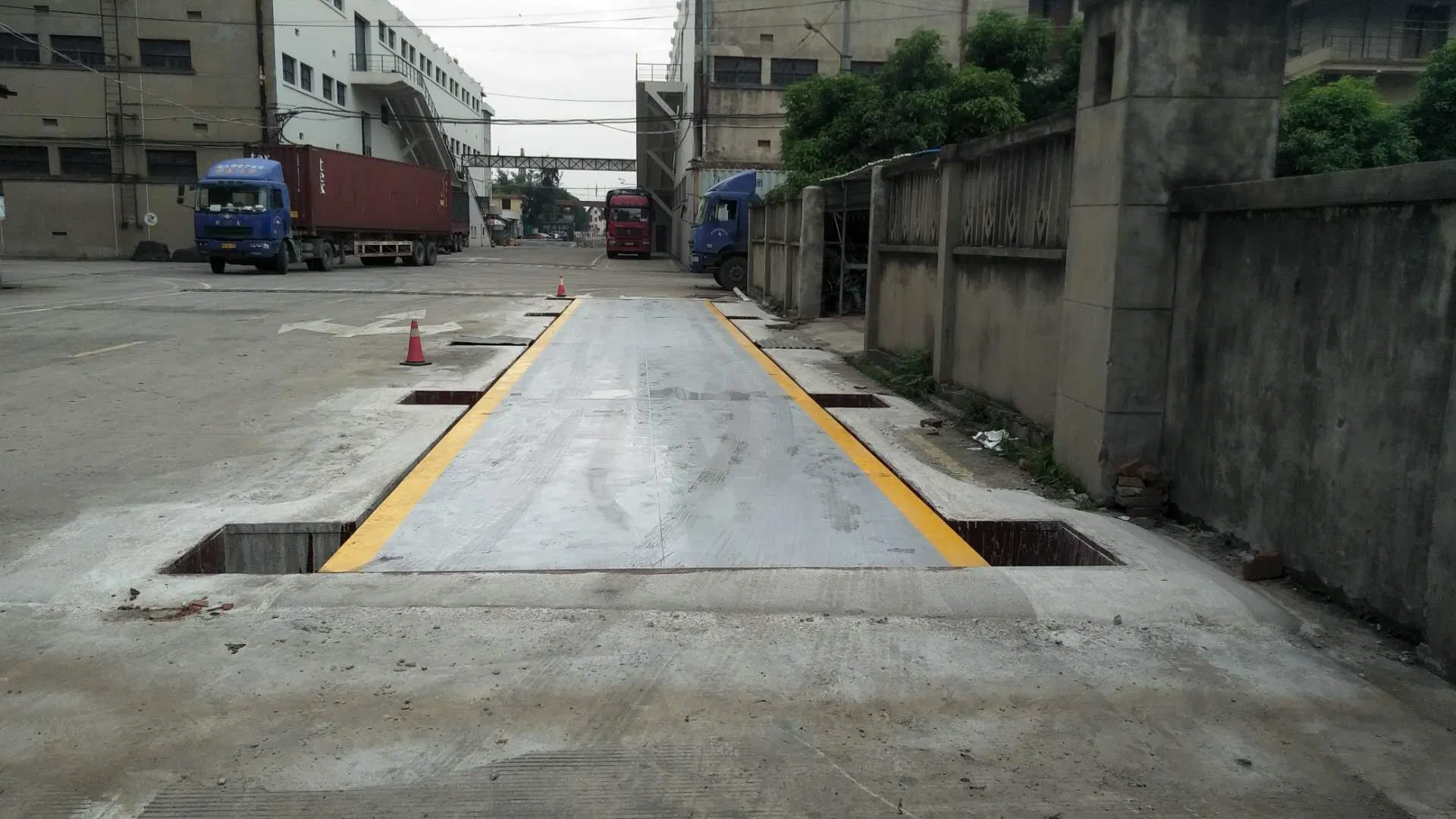 100 Ton Vehicle Weighing Truck Scales for Grain Plant