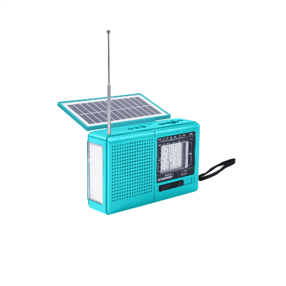 Sustainable Solar Powered Am/FM Radio for Renewable Energy Enthusiasts