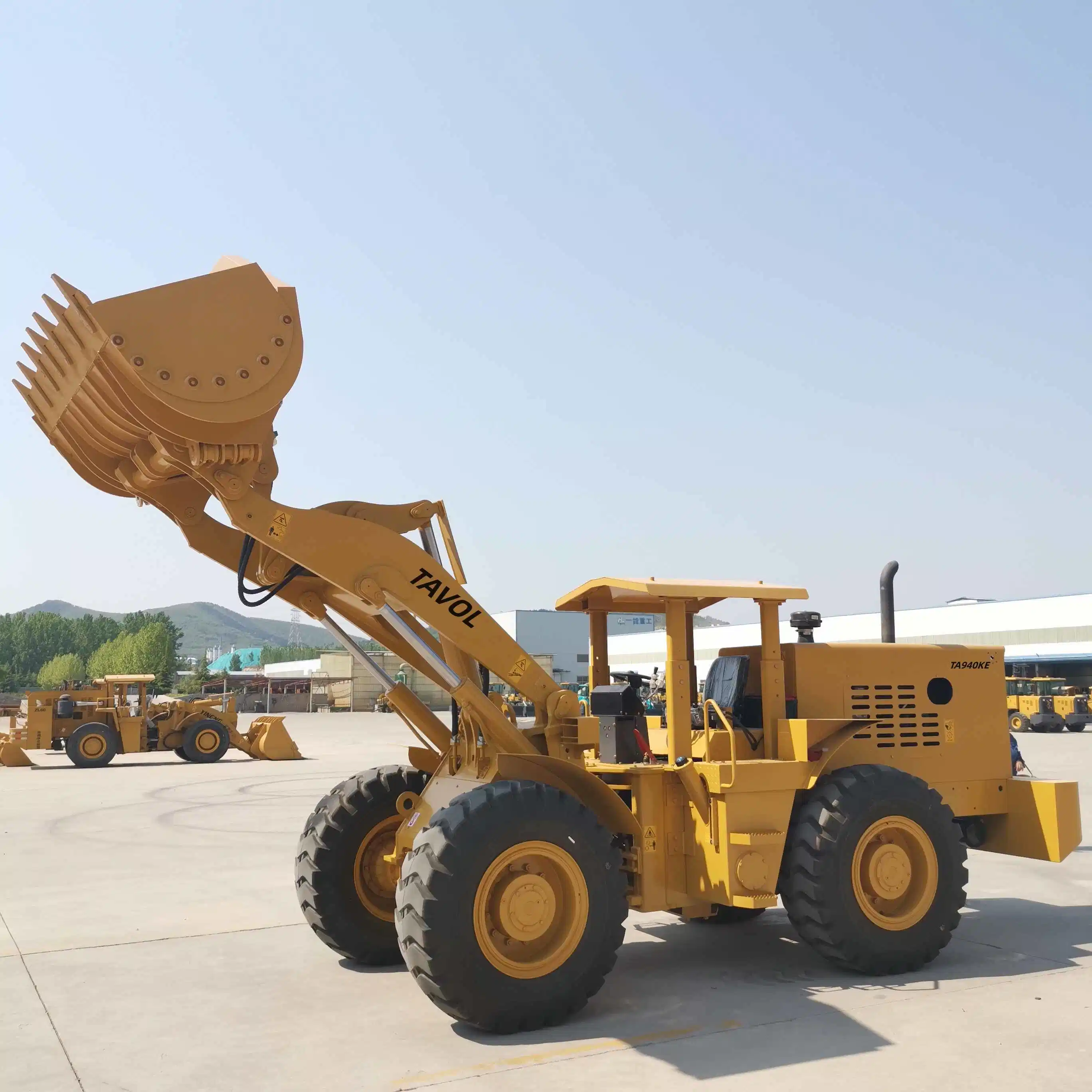 Low Fuel Consumption Loaders with Mechanical Control and High Configuration Cab