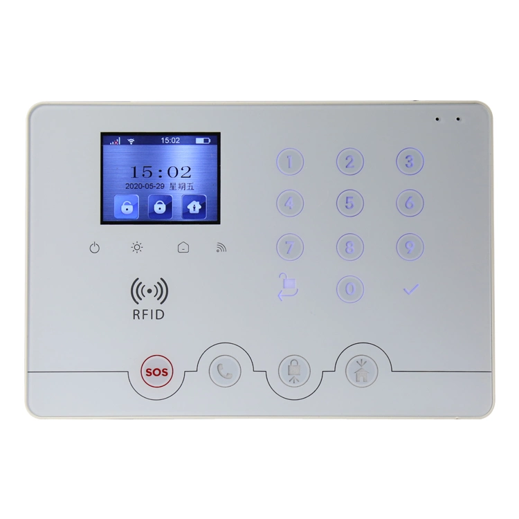 Wireless Home Security WiFi GSM GPRS Alarm System APP Remote Control