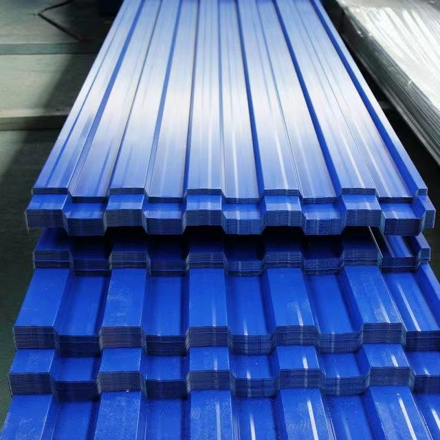 PPGI Roofing Tiles Corrugated Steel Roof Sheet Color Coated Corrugated Board