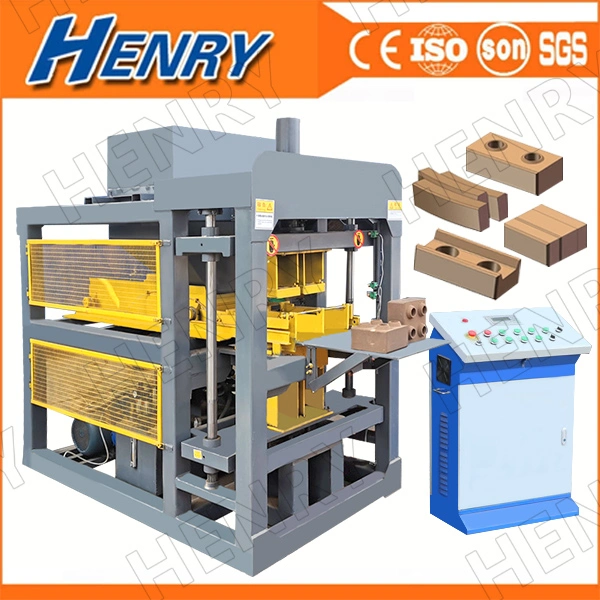 Hr2-10 Automatic Soil Cabro Paving Brick Machine Lego Brick Making Machine in Kenya