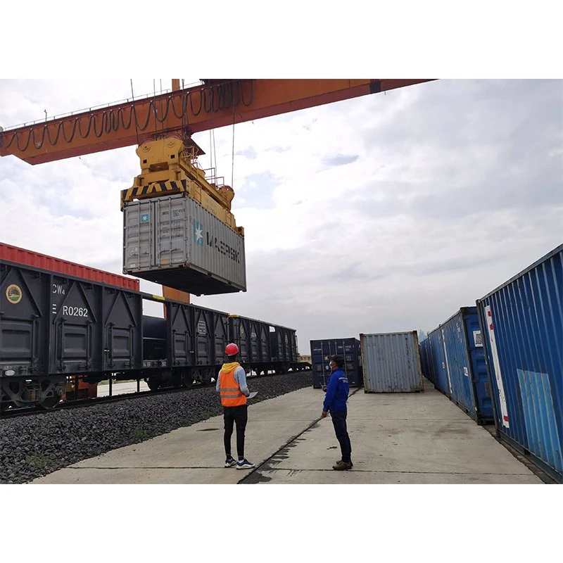 En juin, Shijiazhuang Gaoyi au transport ferroviaire en Asie centrale