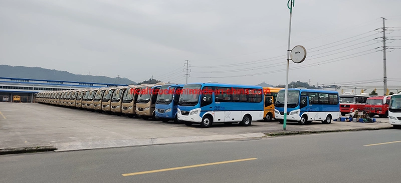 Dongfeng nuevo/usado en transporte público Autobús eléctrico 21-40 escaños Electric ómnibus de pasajeros para ventas