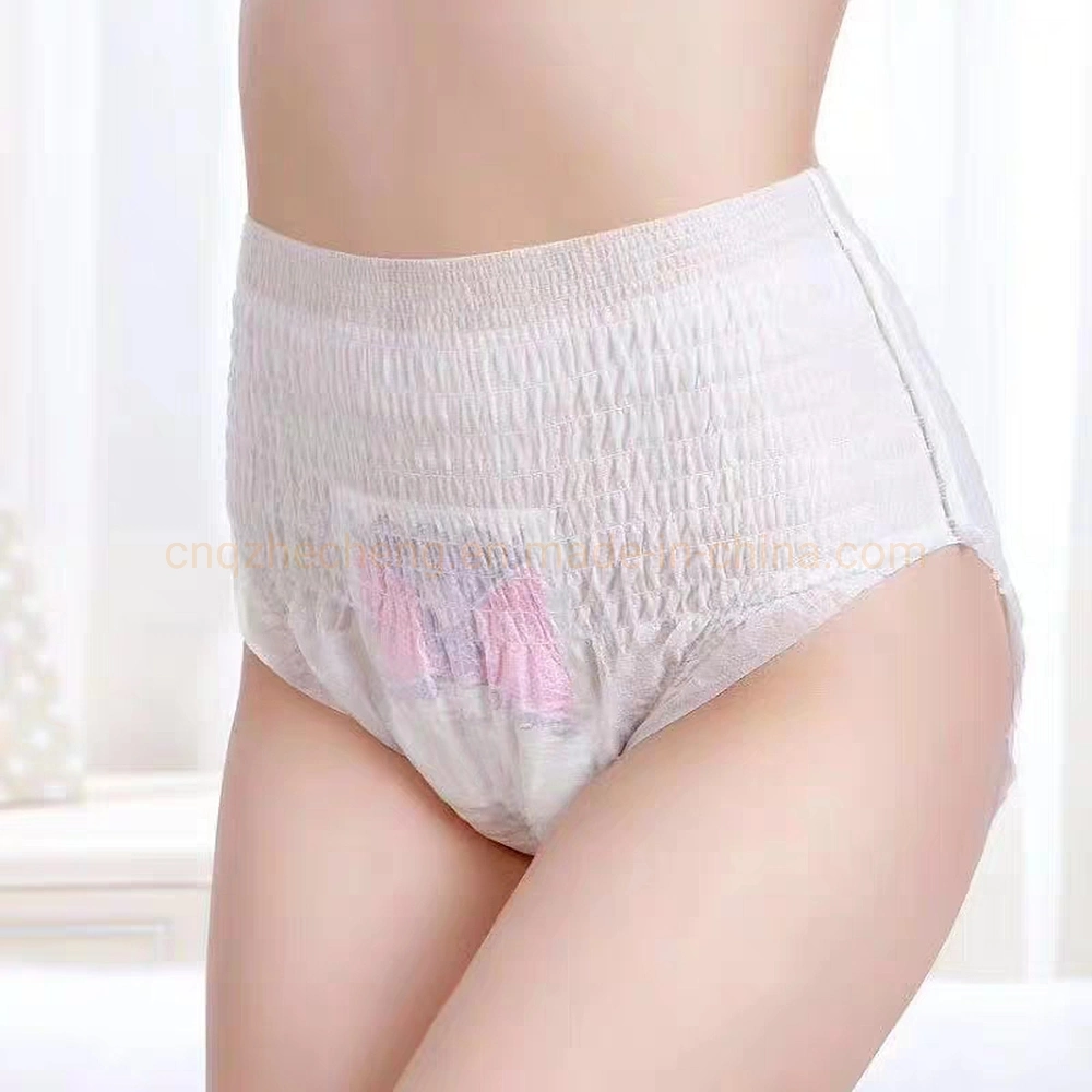 Macrocare Incontinence Disposable Womens ropa interior pañales, desechables Lady Sanitary Panties menstruales