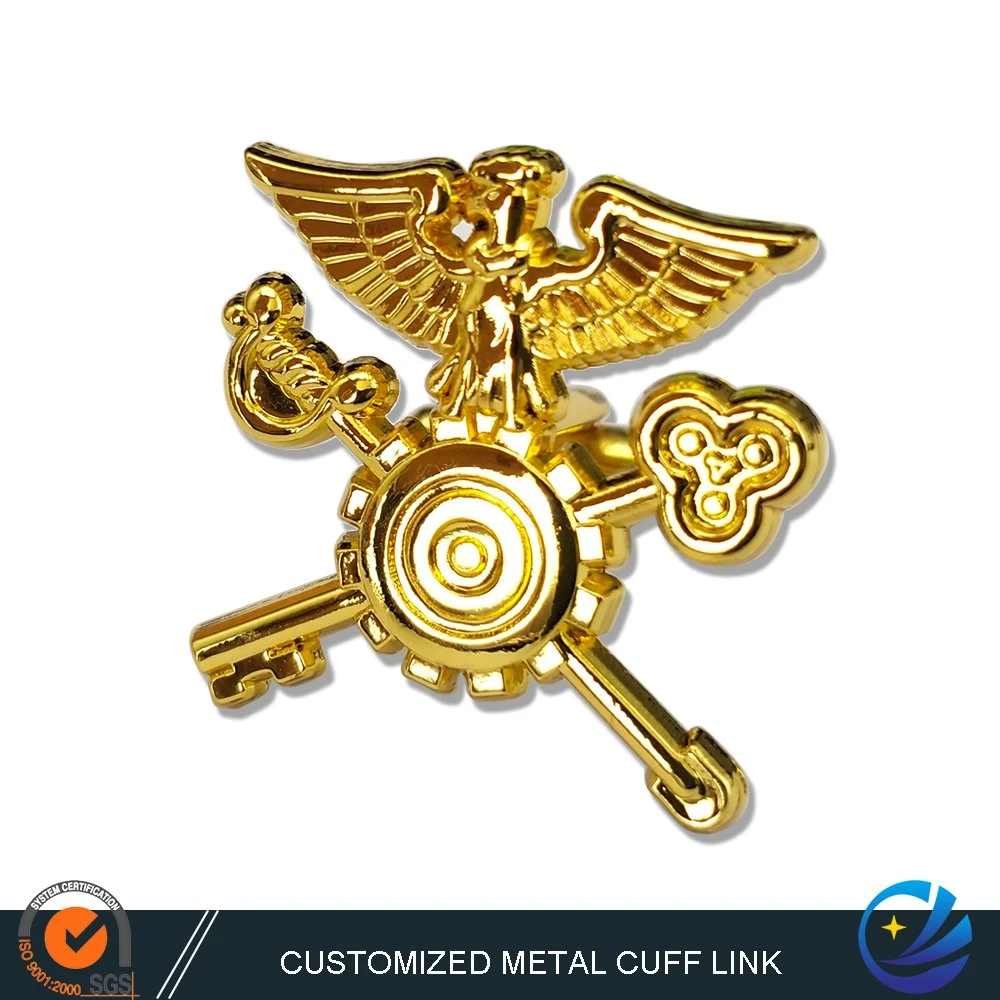 Custom Metal Schield, School Sport Company Activity Colthing Decoration Lapel Pin Soft Enamel Security Badge for Promotional Gift Cambodian Military Metal Badge