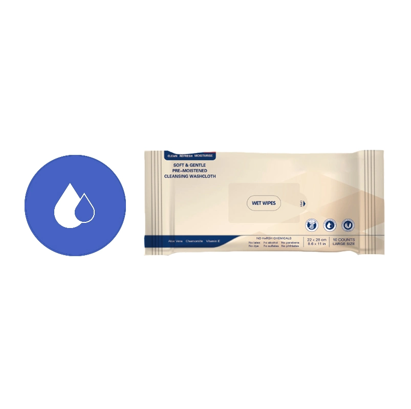 Female Care Wet Bacteriostatic Wipes Care Skin for Women