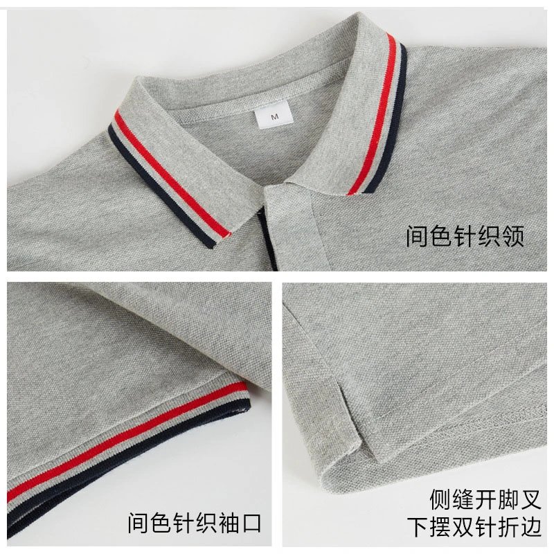 100% Cotton Polo Shirts Workwear Advertising Shirt Embroidery