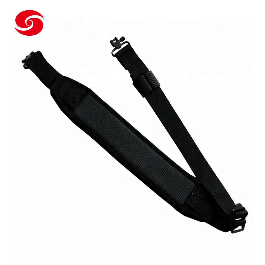 Neoprene Black SBR Gun Shoulder Straps Tactical Gun Belt for Hunting Gun Belt