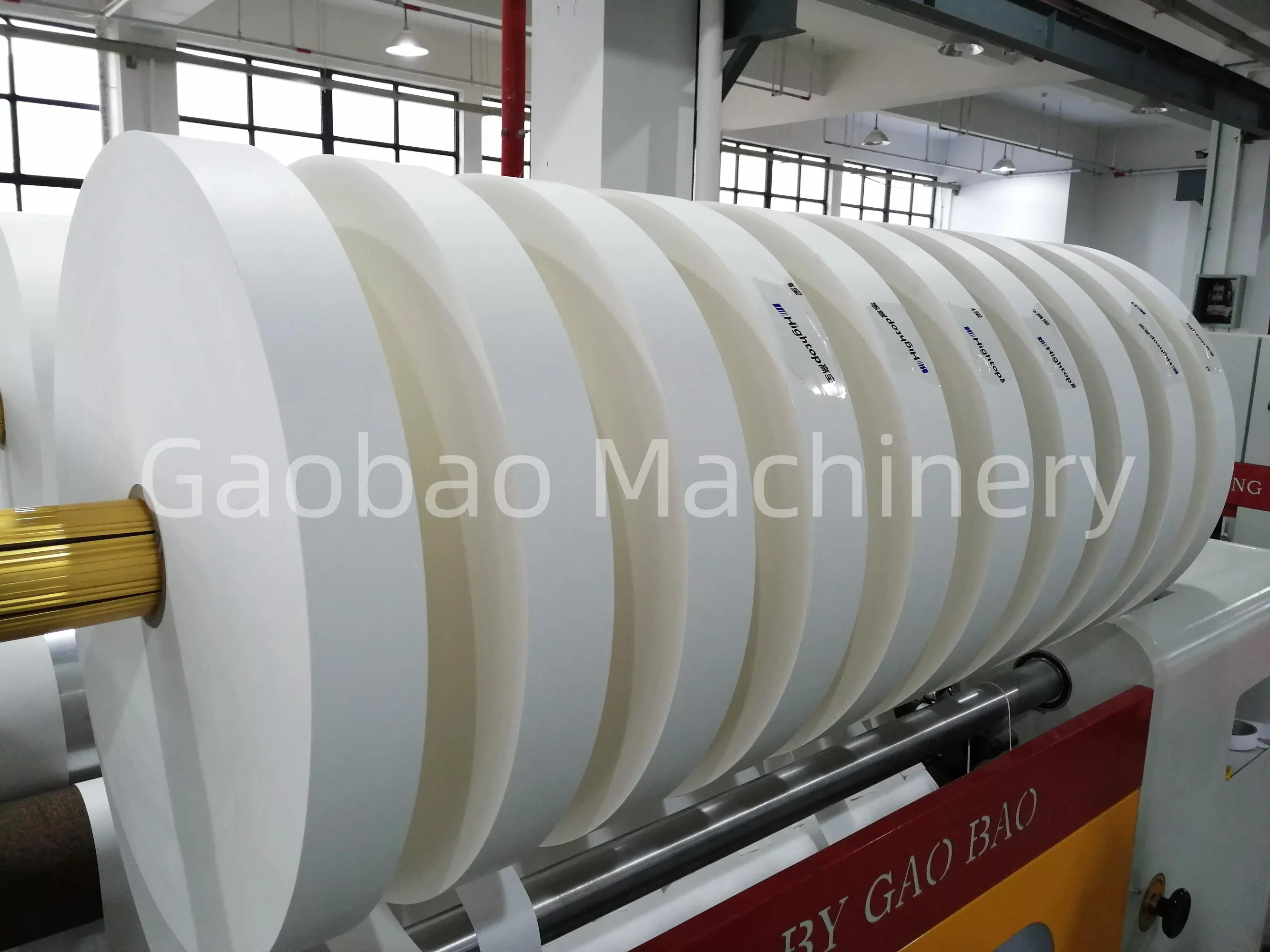 Bdfq Surface Winding Roll to Roll Straw Paper Slitting and Rewinding Machine 1100 Width