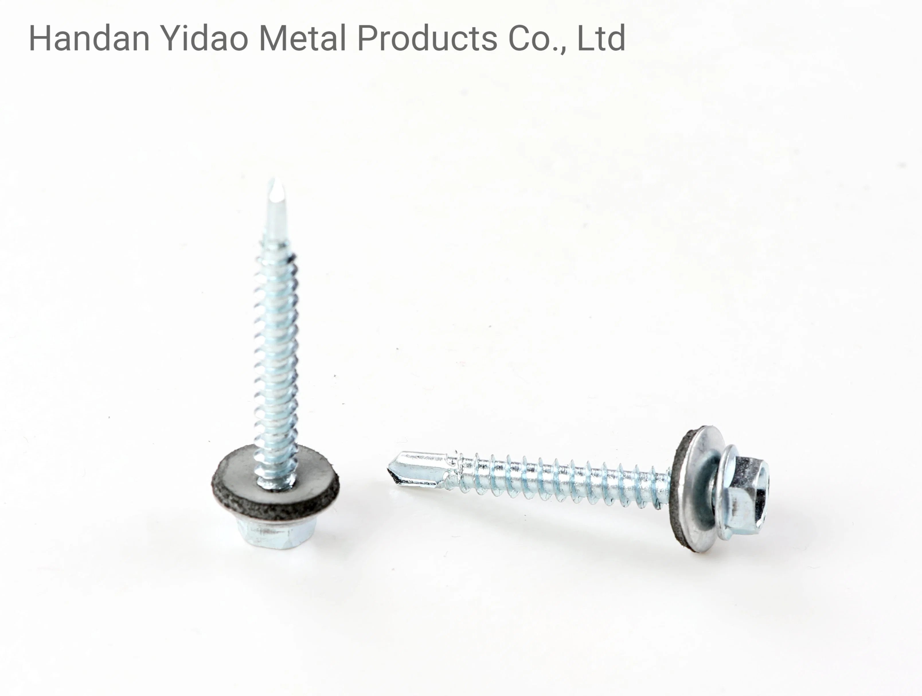 China Wholesale/Supplier Galvanized Metal Hexagon Head Tek Wood Stainless Steel Hex Self Drilling Screw with EPDM Washers Roofing Screw